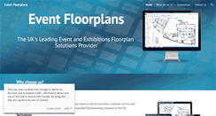 Desktop Screenshot of eventfloorplans.co.uk